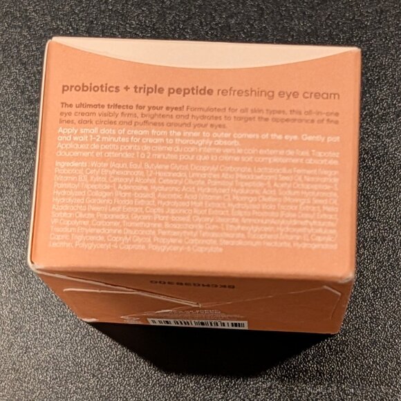 NEW glowoasis Probiotics + Triple Peptide Refreshing Eye Cream - Picture 4 of 6